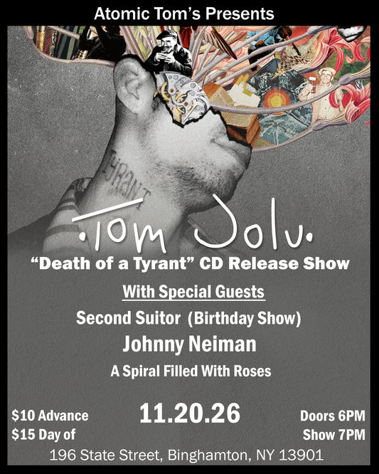 "Death of a Tyrant" CD Release Ticket